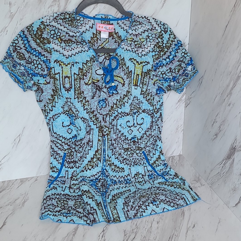 KOI Scrub Top